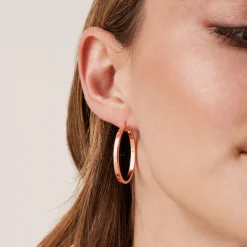 PAVOI Hoops-Square Edge Open Hoop