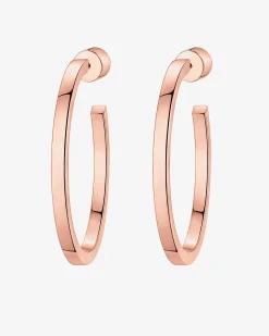 PAVOI Hoops-Square Edge Open Hoop