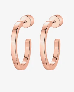 PAVOI Hoops-Square Edge Open Hoop