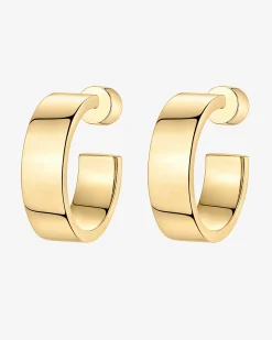 PAVOI Hoops-Squared Edge Hoops