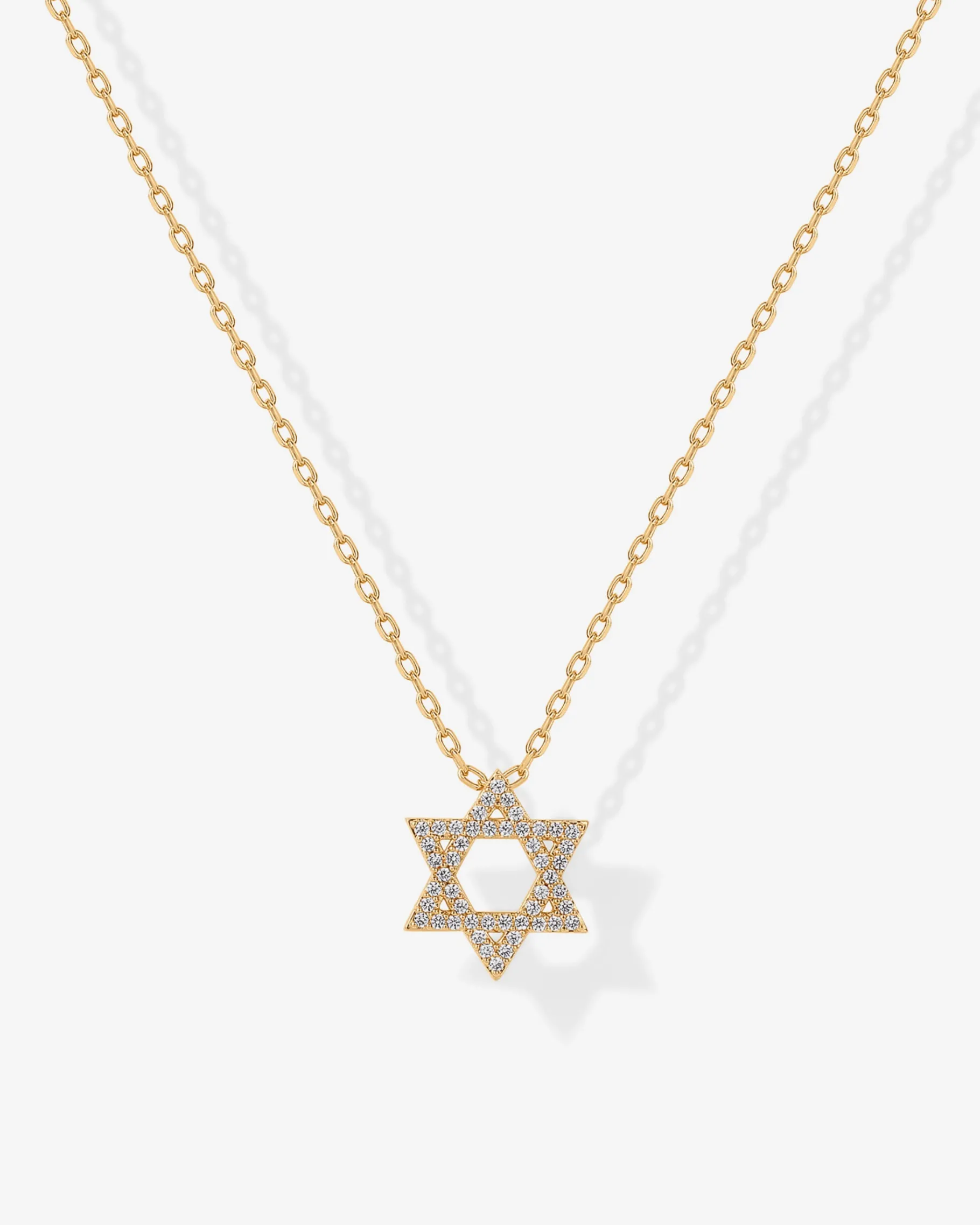 PAVOI Pendants-Star of David Pendant Necklace