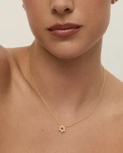 PAVOI Pendants-Star of David Pendant Necklace