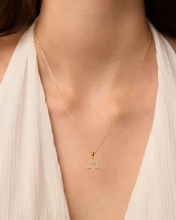 PAVOI Charms|Pendants-Star of David Pendant Necklace
