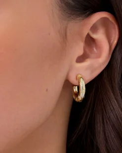 PAVOI Hoops-Starburst Hoop Earrings
