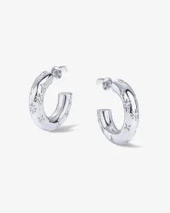 PAVOI Hoops-Starburst Hoop Earrings