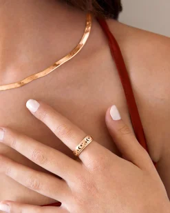 PAVOI Anxiety|Stackable-Starry Night Anxiety Ring