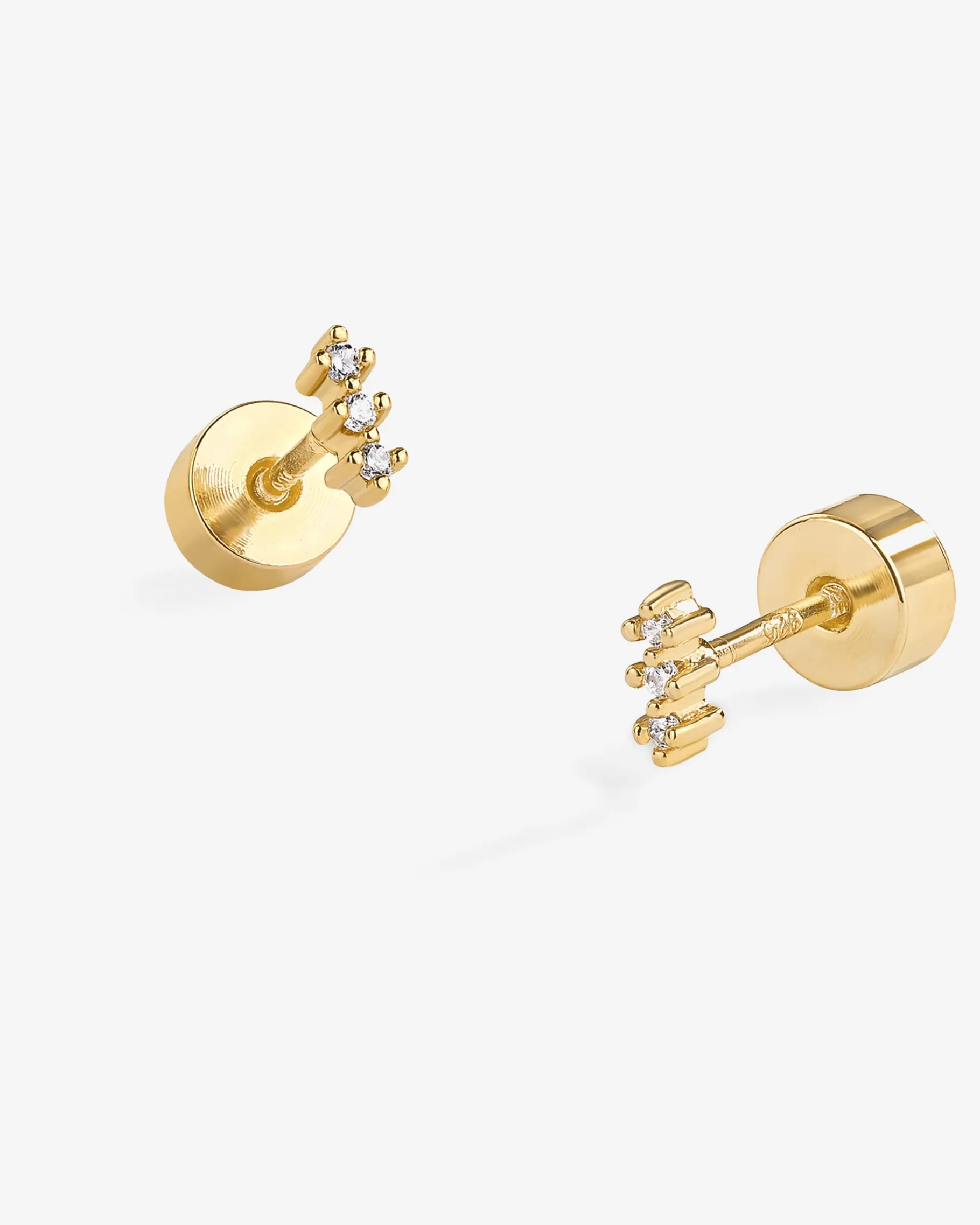 PAVOI Flat Backs|Studs-Stars Aligned Climber Screwbacks