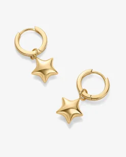PAVOI Dangle & Threader|Huggies-Starstruck Dangle Huggies