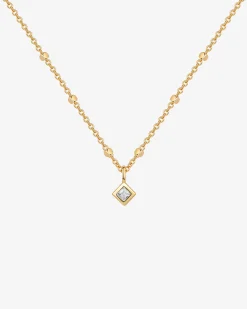 PAVOI Pendants|Chains-Statement Square Chain Princess Pendant