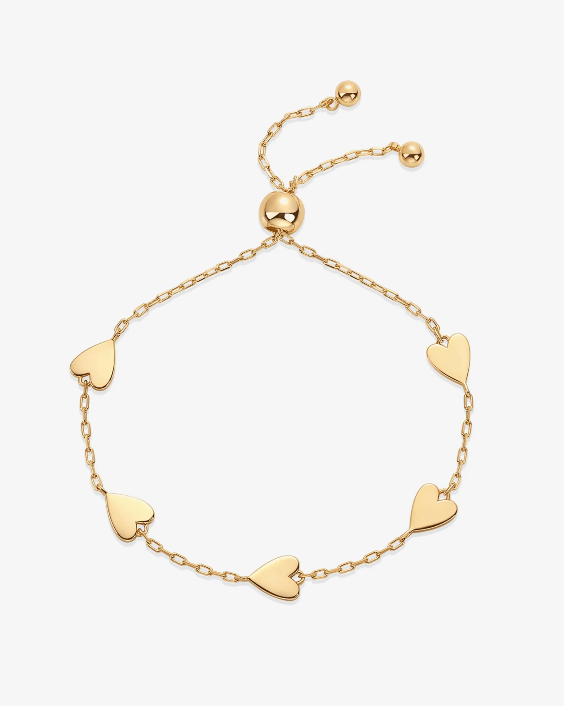 PAVOI Chain-Station Heart Bracelet