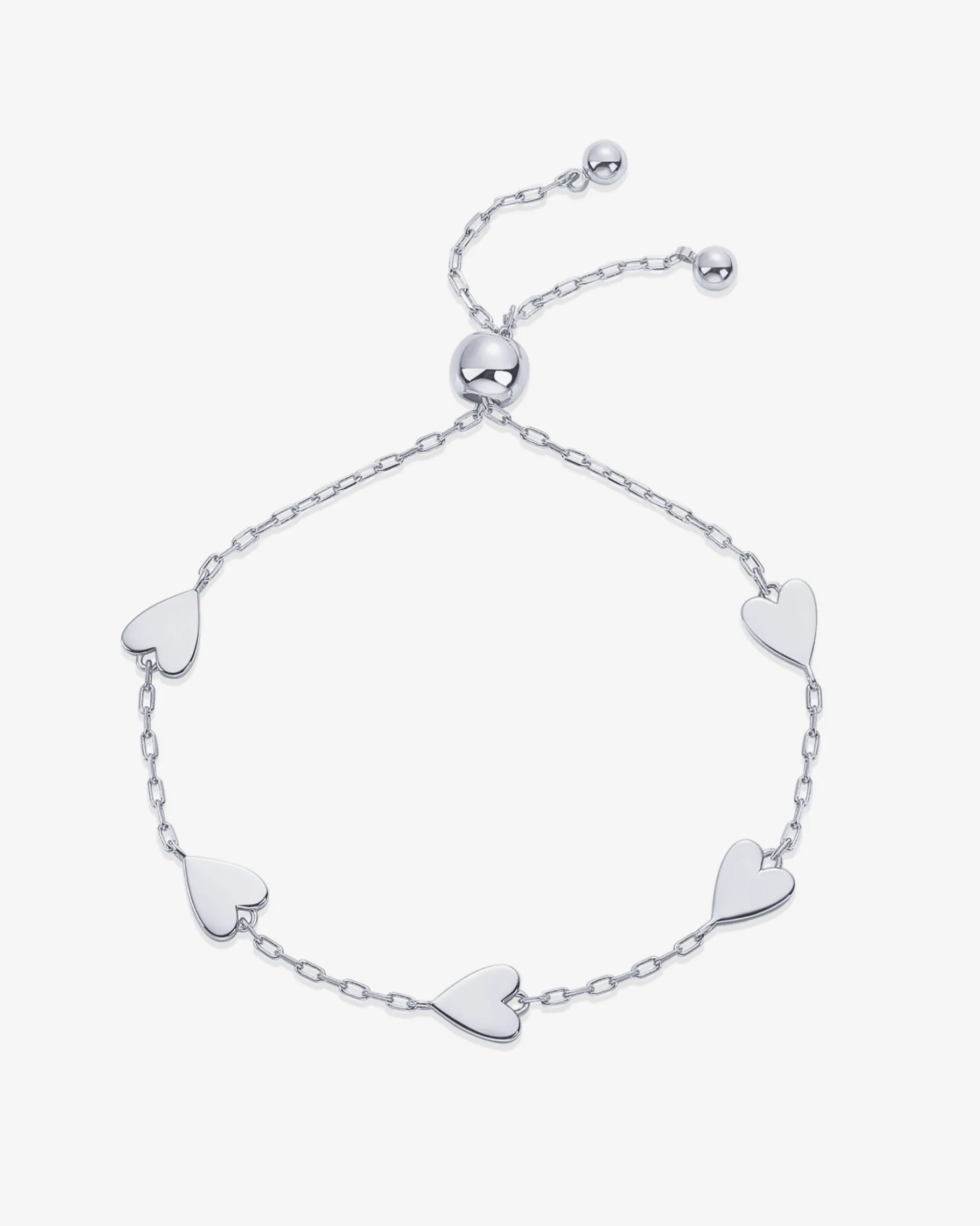 PAVOI Chain-Station Heart Bracelet