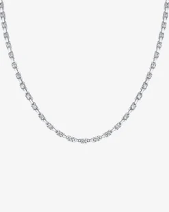 PAVOI Tennis-Station Tennis Necklace