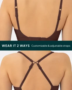 PAVOI High Support Bras|Bras-Supportive High-Support Padded Convertible Sports Bra