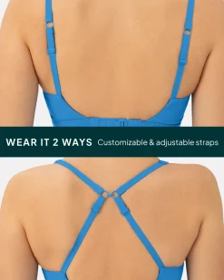 PAVOI High Support Bras|Bras-Supportive High-Support Padded Convertible Sports Bra