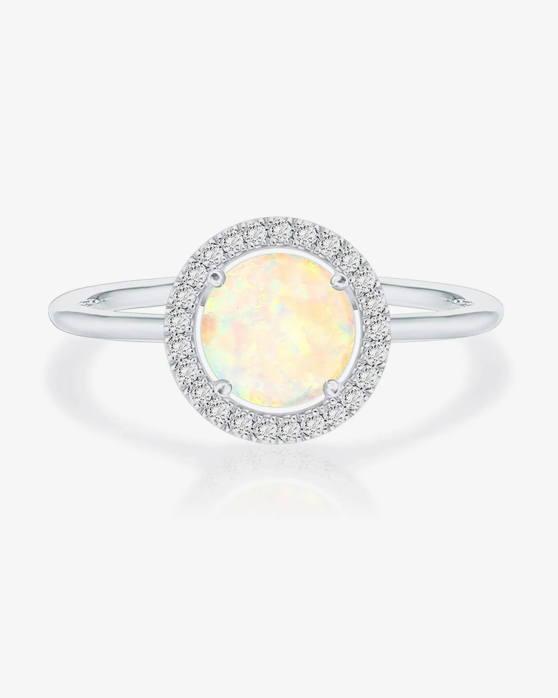 PAVOI Adjustable-Swarovski Crystal Birthstone Ring