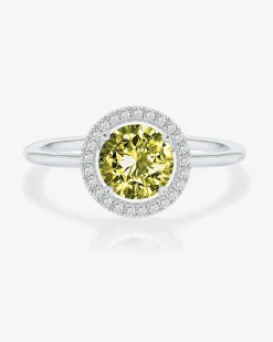 PAVOI Adjustable-Swarovski Crystal Birthstone Ring