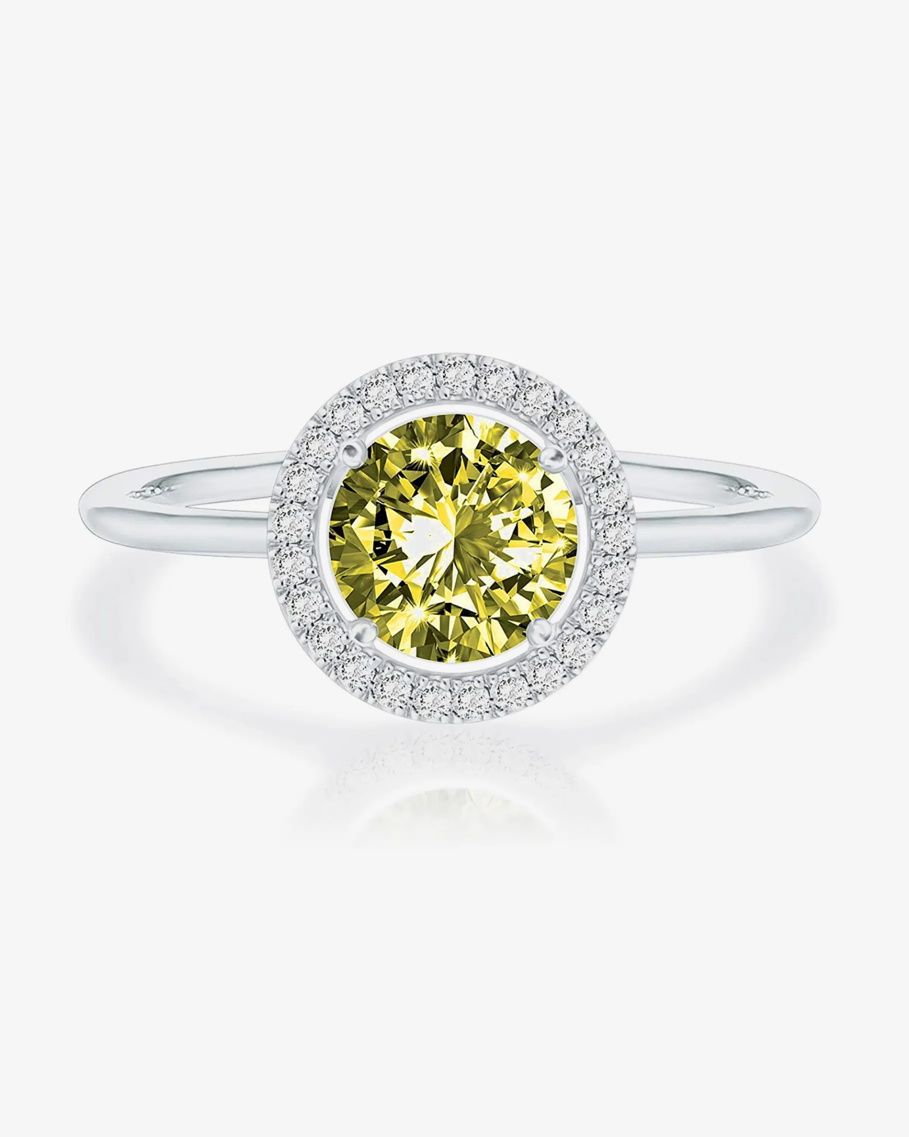PAVOI Adjustable-Swarovski Crystal Birthstone Ring