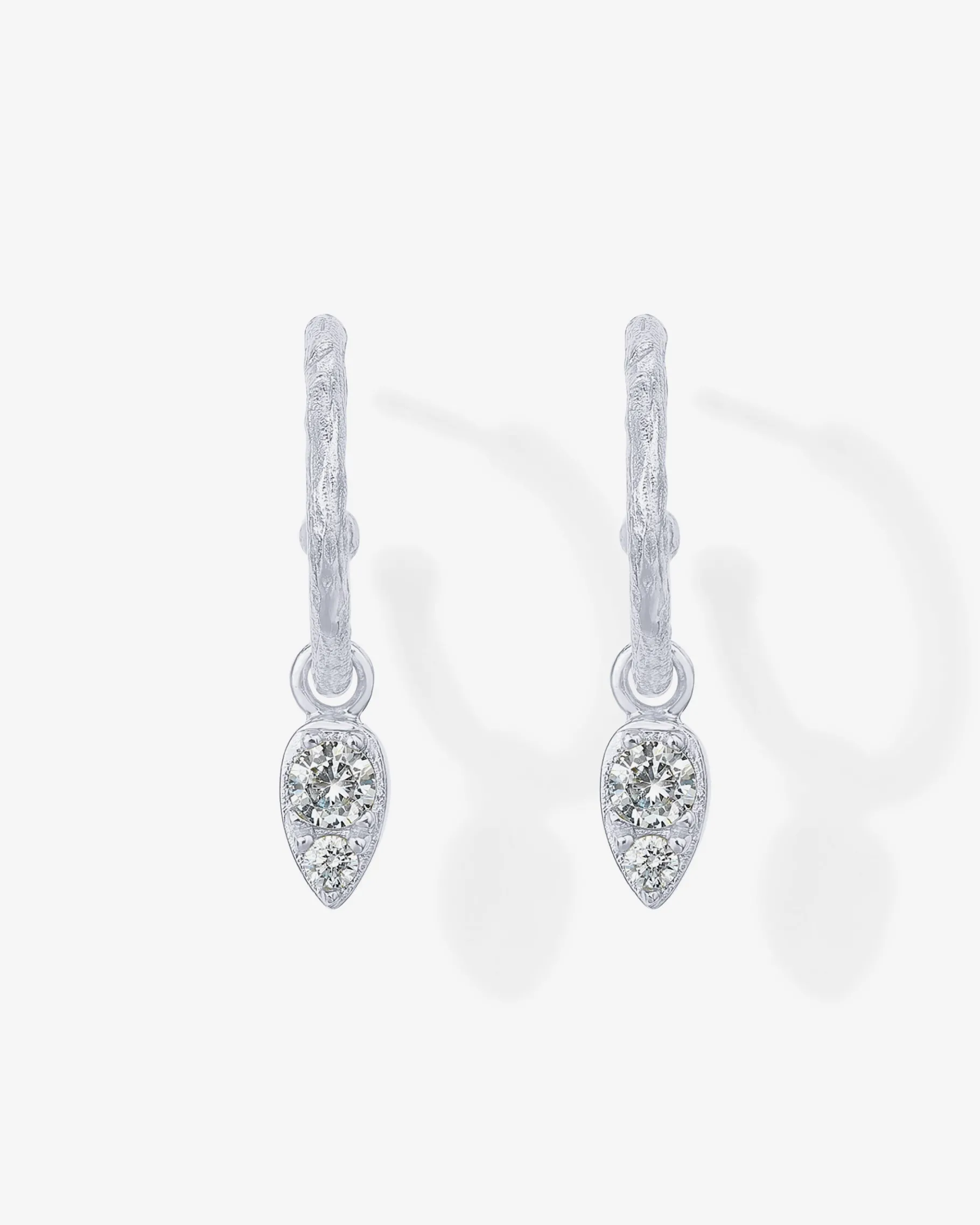 PAVOI Dangle & Threader|Hoops-Tear Drop Hoops