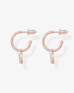 PAVOI Dangle & Threader|Hoops-Tear Drop Hoops