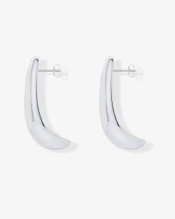 PAVOI Dangle & Threader|Hoops-Teardrop Half Hoops