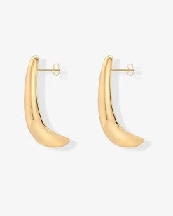 PAVOI Dangle & Threader|Hoops-Teardrop Half Hoops