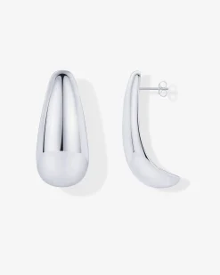 PAVOI Dangle & Threader|Hoops-Teardrop Half Hoops