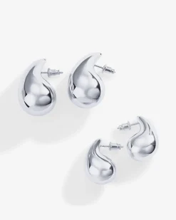 PAVOI Statement|Dangle & Threader-Teardrop Hoop Earrings
