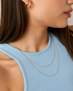 PAVOI Italian Chains|Chains-Thin Cable Chain Necklace