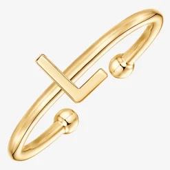 PAVOI Adjustable|Stackable-Thin Initial Ring