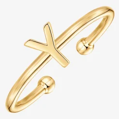 PAVOI Adjustable|Stackable-Thin Initial Ring