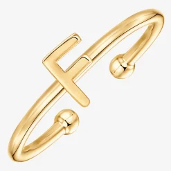 PAVOI Adjustable|Stackable-Thin Initial Ring
