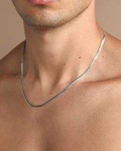 PAVOI Italian Chains|Chains-Thin Magic Flex Snake Necklace