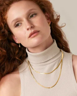 PAVOI Italian Chains|Chains-Thin Magic Flex Snake Necklace