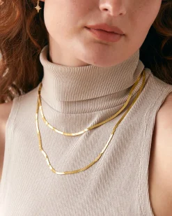 PAVOI Italian Chains|Chains-Thin Magic Flex Snake Necklace