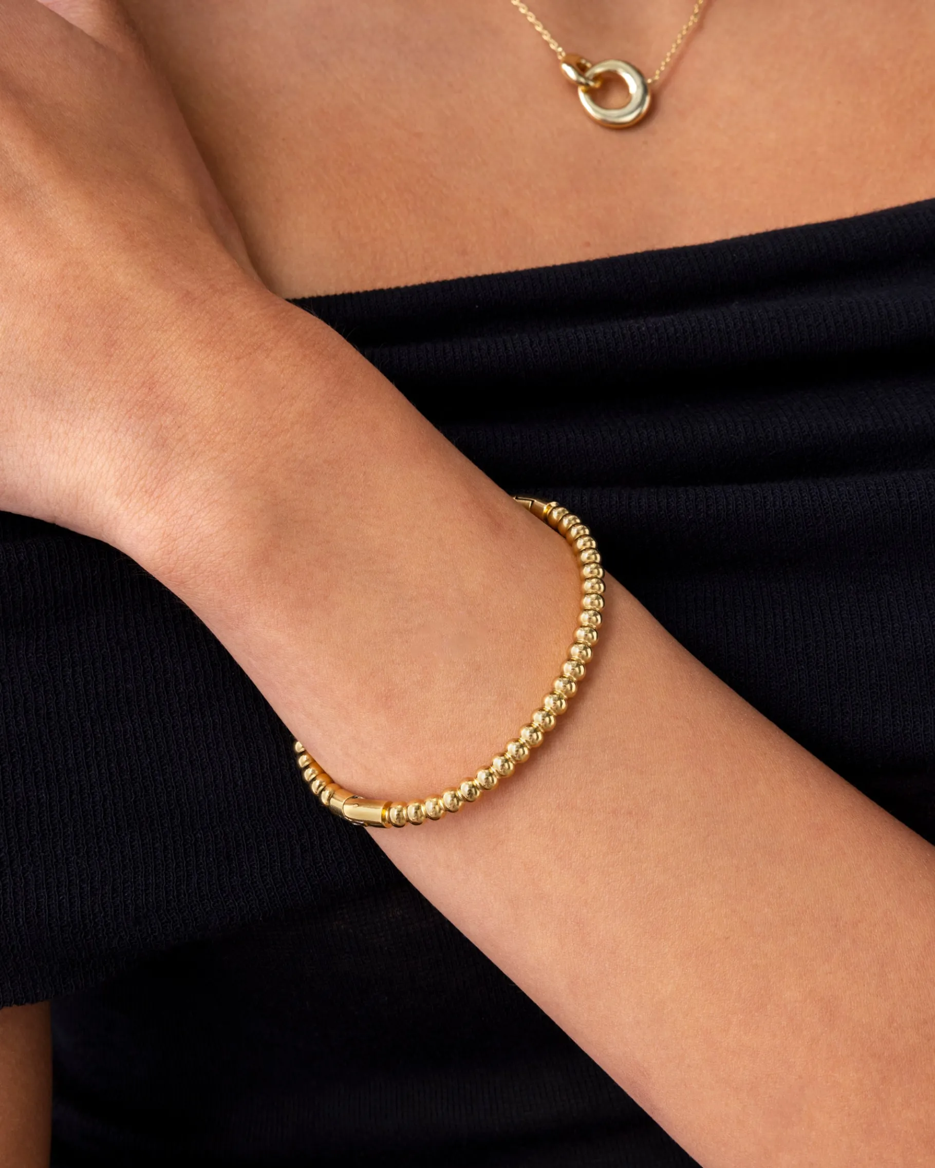 PAVOI Beaded|Bangles-Timeless Beaded Bangle