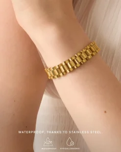 PAVOI Chain-Timepiece Bracelet