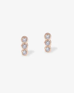 PAVOI Flat Backs|Studs-Tiny Bar Round Screw Back Studs