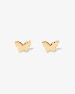 PAVOI Flat Backs|Studs-Tiny Butterfly Screw Back Studs