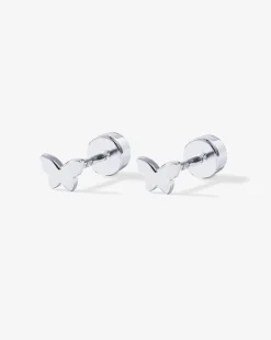 PAVOI Flat Backs|Studs-Tiny Butterfly Screw Back Studs