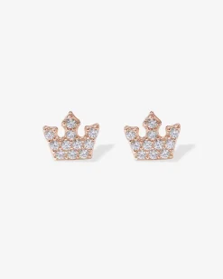 PAVOI Flat Backs|Studs-Tiny Crown Screw Back Studs