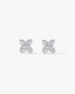 PAVOI Flat Backs|Studs-Tiny Flower Screw Back Stud
