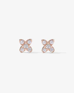 PAVOI Flat Backs|Studs-Tiny Flower Screw Back Stud