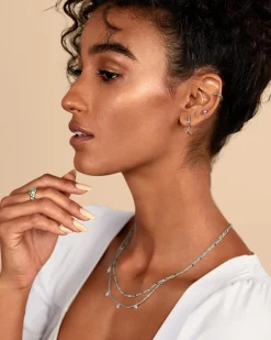 PAVOI Flat Backs|Studs-Tiny Moon Screw Back Studs