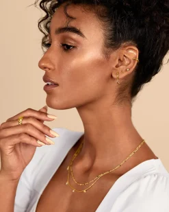 PAVOI Flat Backs|Studs-Tiny Moon Screw Back Studs