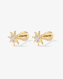 PAVOI Flat Backs|Studs-Tiny Star Screw Back Stud