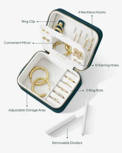 PAVOI Jewelry Box-Travel Jewelry Box