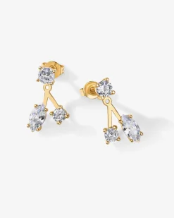 PAVOI Statement-Tri Earring Jacket