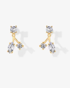 PAVOI Statement-Tri Earring Jacket
