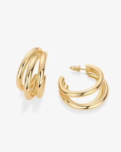 PAVOI Hoops-Triple Multi Hoop Earrings