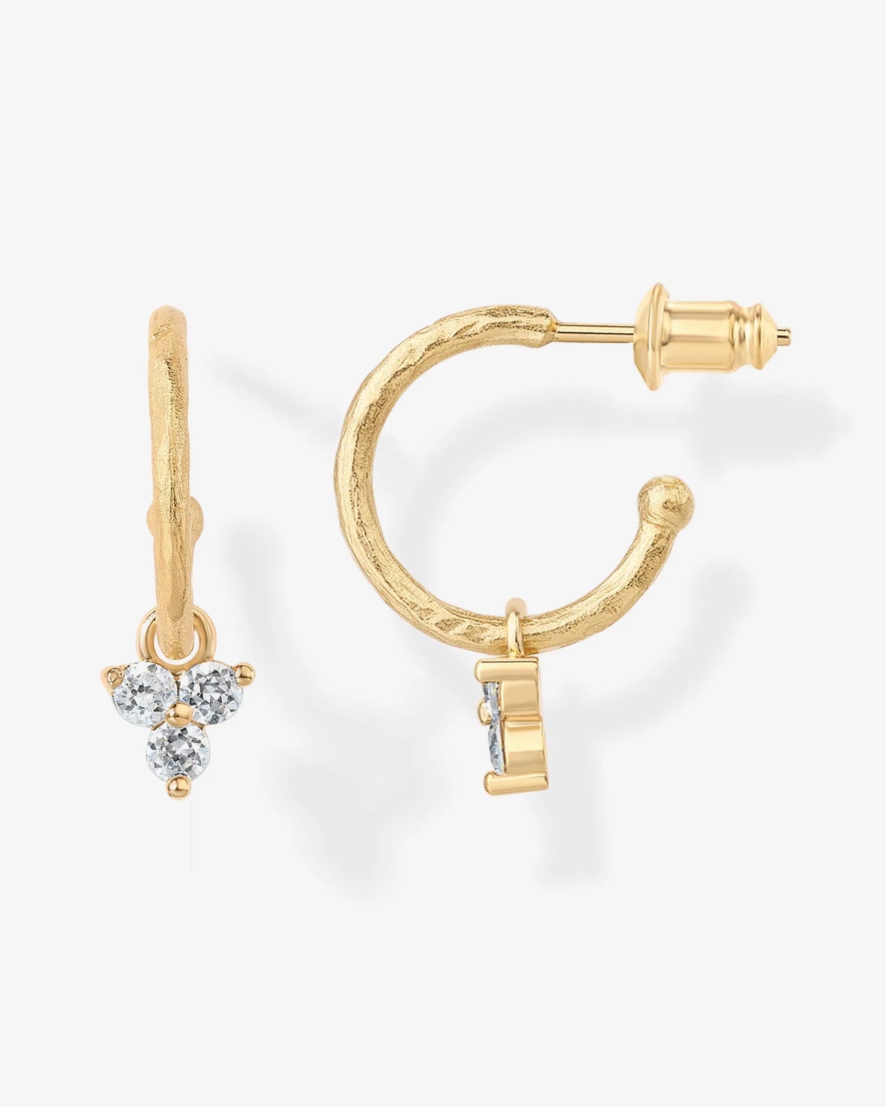 PAVOI Dangle & Threader|Hoops-Trois Hoops